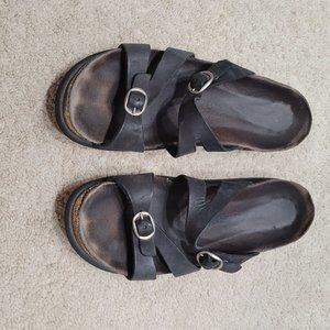 Mephisto Hannel Women's Double Buckle Sandal 38